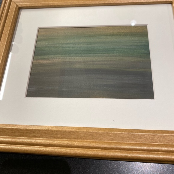 2 Original Paintings 5x7 framed in 8”x10” wood frame - Picture 4 of 5